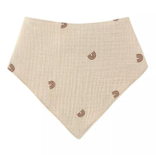 Load image into Gallery viewer, Scandinavian Baby Bib Reversible “one color”- Earthy colors
